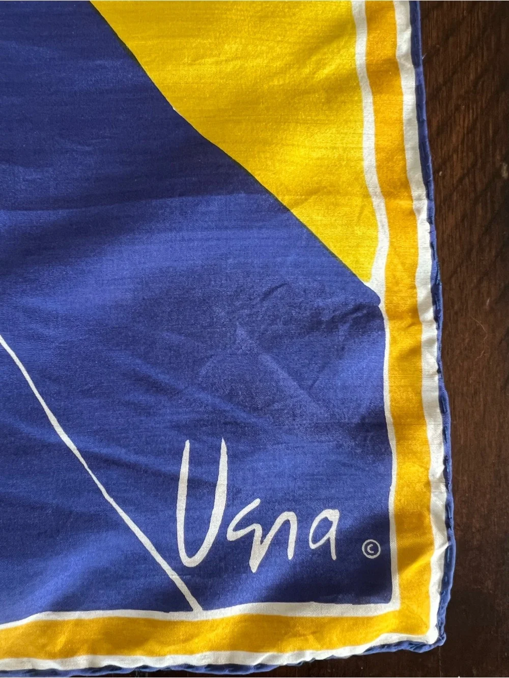 Vintage Vera Neumann 100% Silk Scarf Japan Abstract Mod 21”